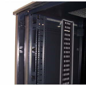 Вертикальный кабельный лоток для напольных шкафов